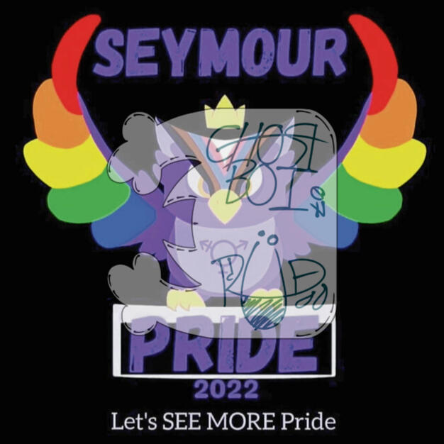 Pardon the low-quality image, the original was lost on my old tablet. This was the first design of Ollie the Owl for the Seymour, Indiana JCPA 2022 Pride event. This design was used in the promo and merch for pride. I retired as their artist in 2024.